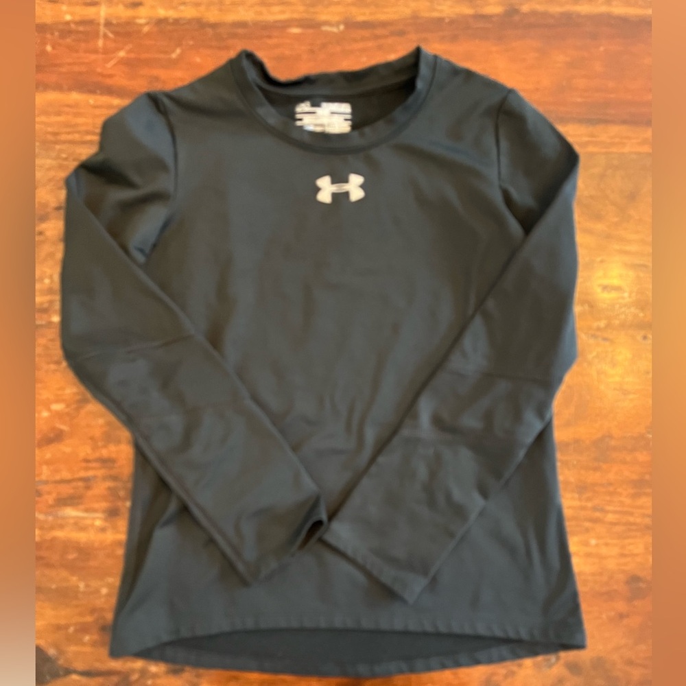 Under Armor ColdGear baselayer. Black, Size Youth Medium.